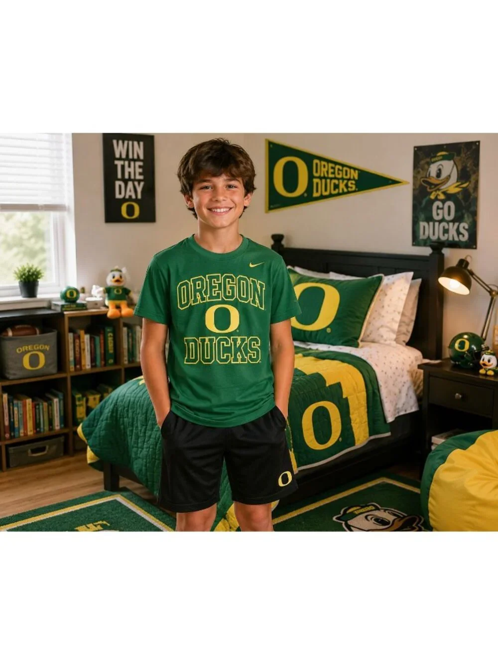 Oregan Ducks College Football Game Team Spirit Sport Casual Sport Fan Room Decor